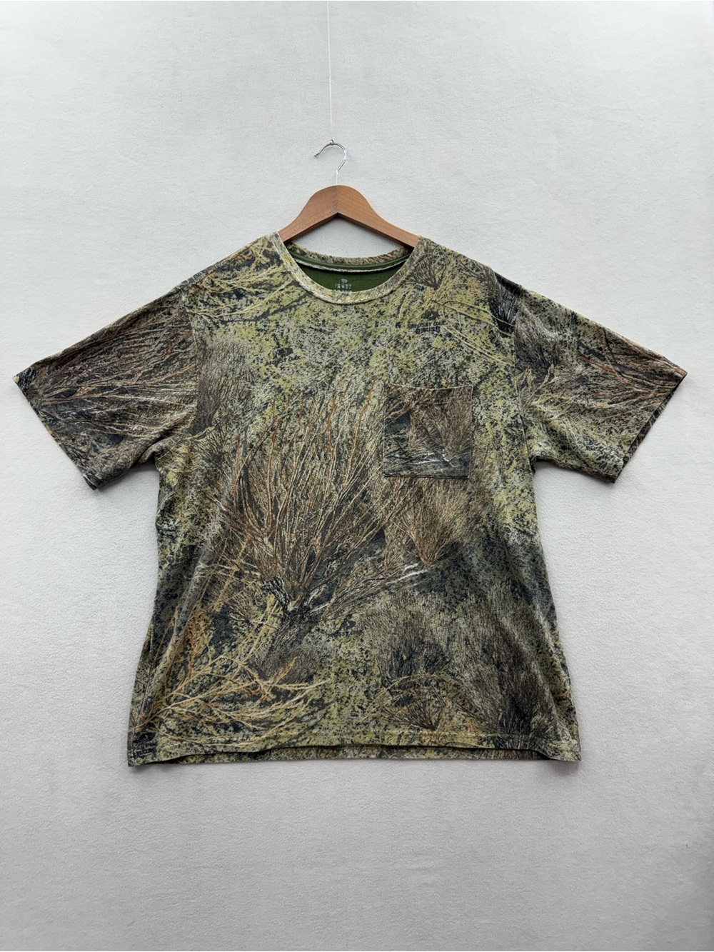 Mossy Oak Men’s XL Short Sleeved T Shirt Mossy Oak Brush Vintage